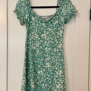 Seafoam floral sundress